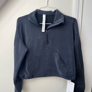 NWT | Lululemon Athletica Brushed Softstreme Half Zip | Size 8